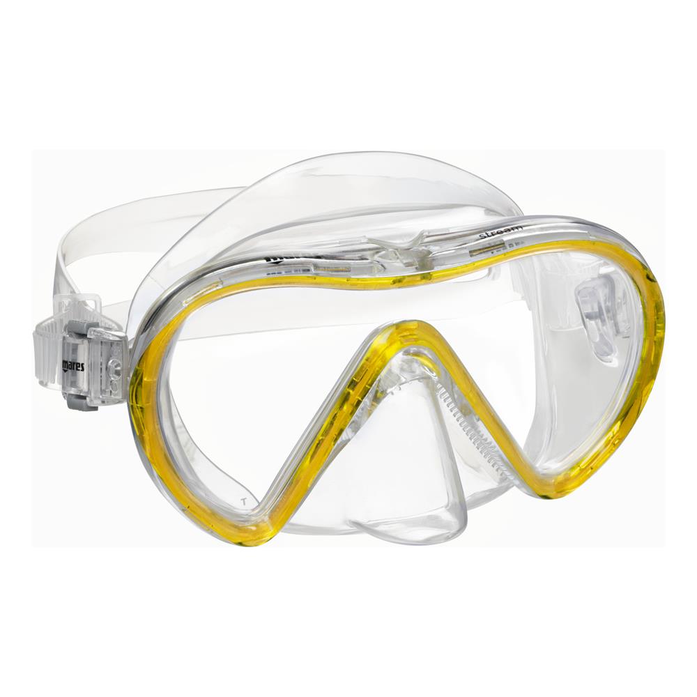 Adulti Maschera Mask Stream, Unisex, Mask Stream, Gelb / transparent - Foto 2