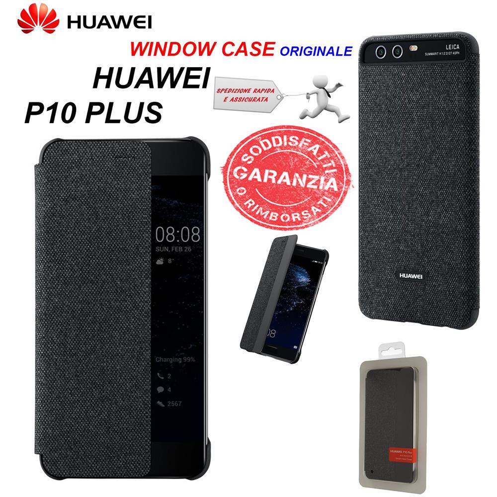 View Flip Cover Custodia per P10 Plus - Grigio - Foto 5