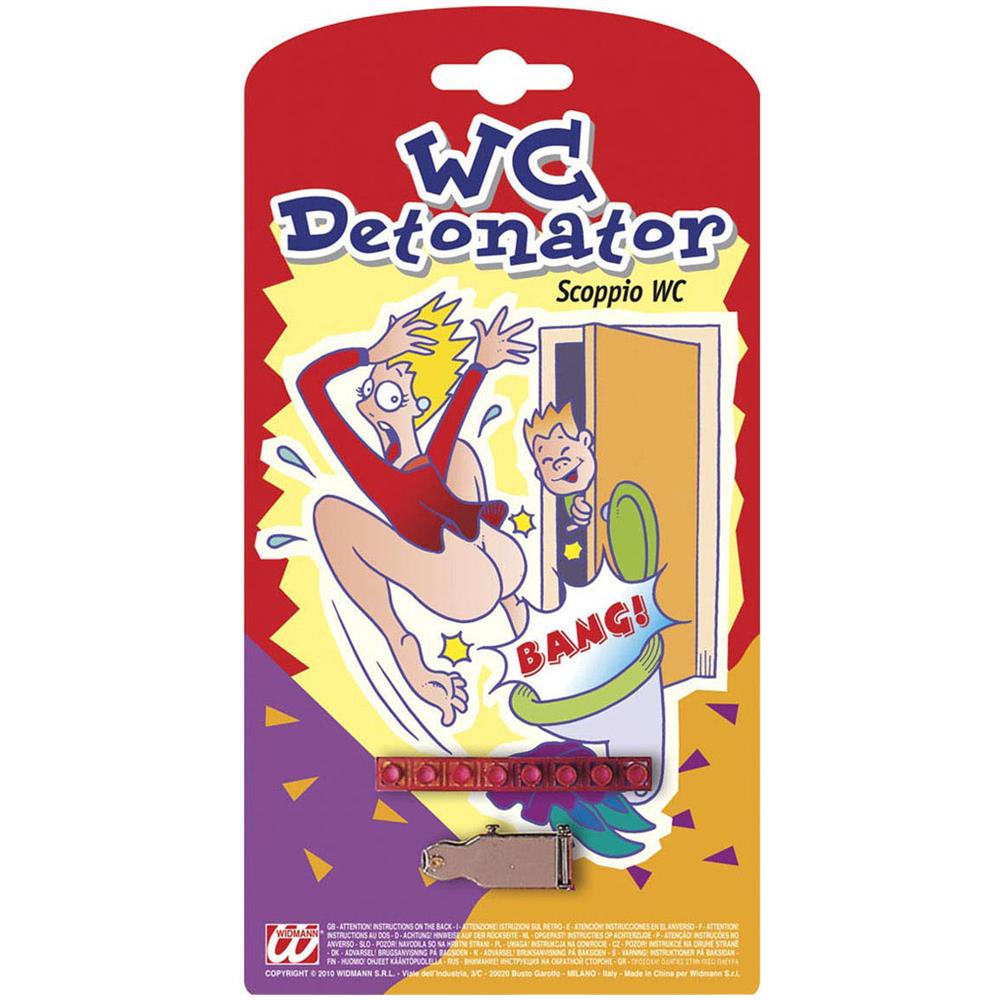 Mini Detonatore Wc Per Scherzi Di Carnevale Taglia Unica - Foto 1