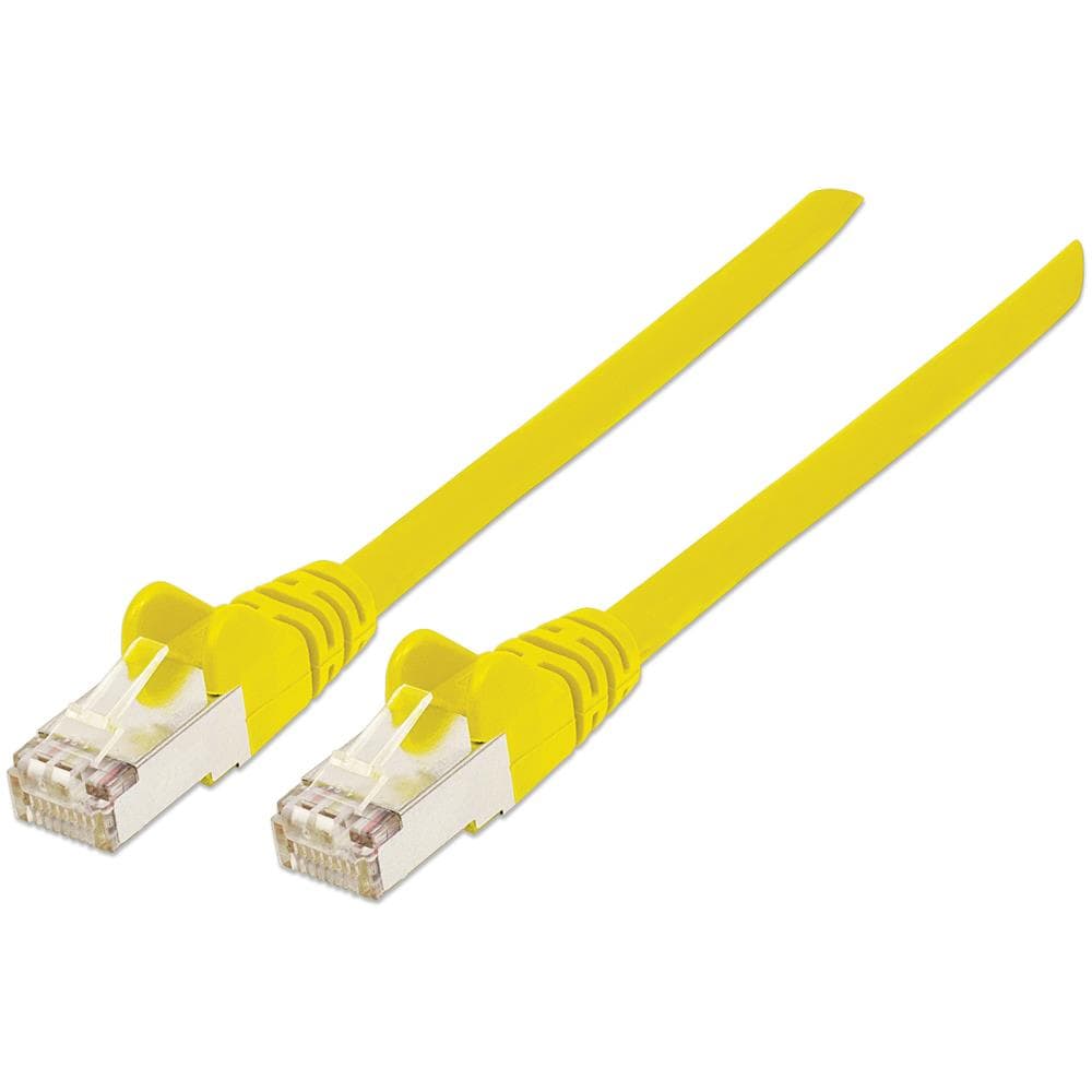 ICOC R7-7SS-015-YE - Cavo Patch Cat. 7 Plug RJ45 6A S / FTP LSZH 1.5m Giallo - Foto 1