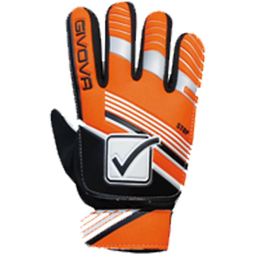 Guanto Stop Portiere Arancio Fluo / nero Taglia 10 - Foto 1