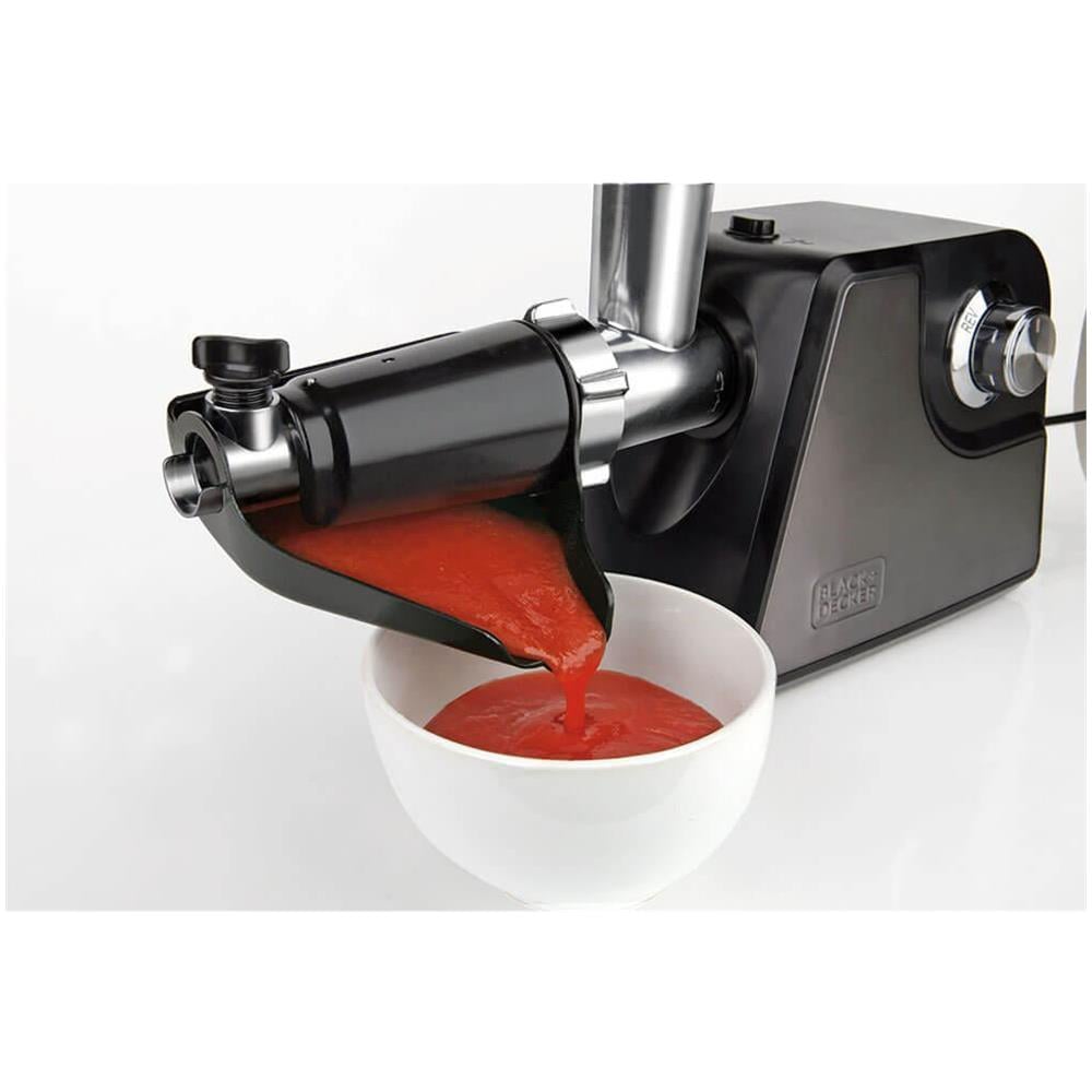 Tritacarne BXMMA1000E con Colino per Pomodori / Frutta Potenza 1000W Colore Nero - Foto 2