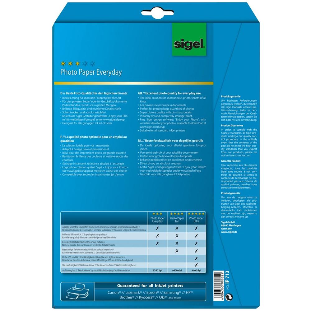 Carta Fotografica Everyday A4 170 g / m² 20 Fogli Lucida - Foto 2