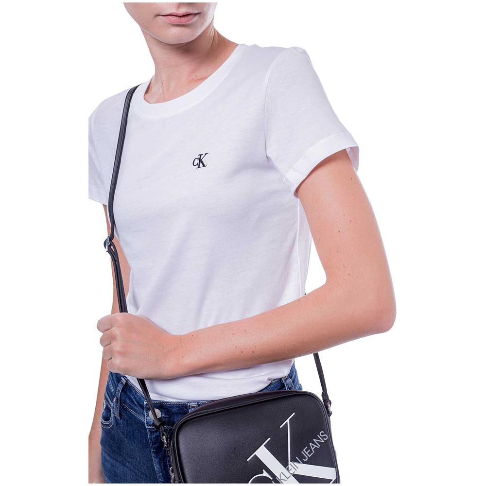 T-shirt Donna Con Ricamo Monogram - Foto 2