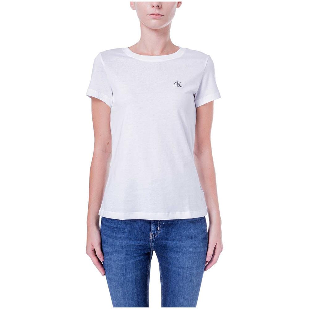 T-shirt Donna Con Ricamo Monogram - Foto 1