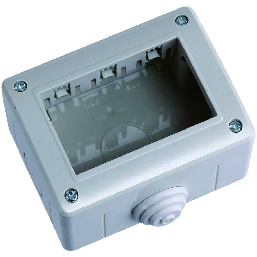 Custodia 3p Scatola Portafrutti Da Esterno Ip40 Serie Solar Compatibile Matix - Foto 1