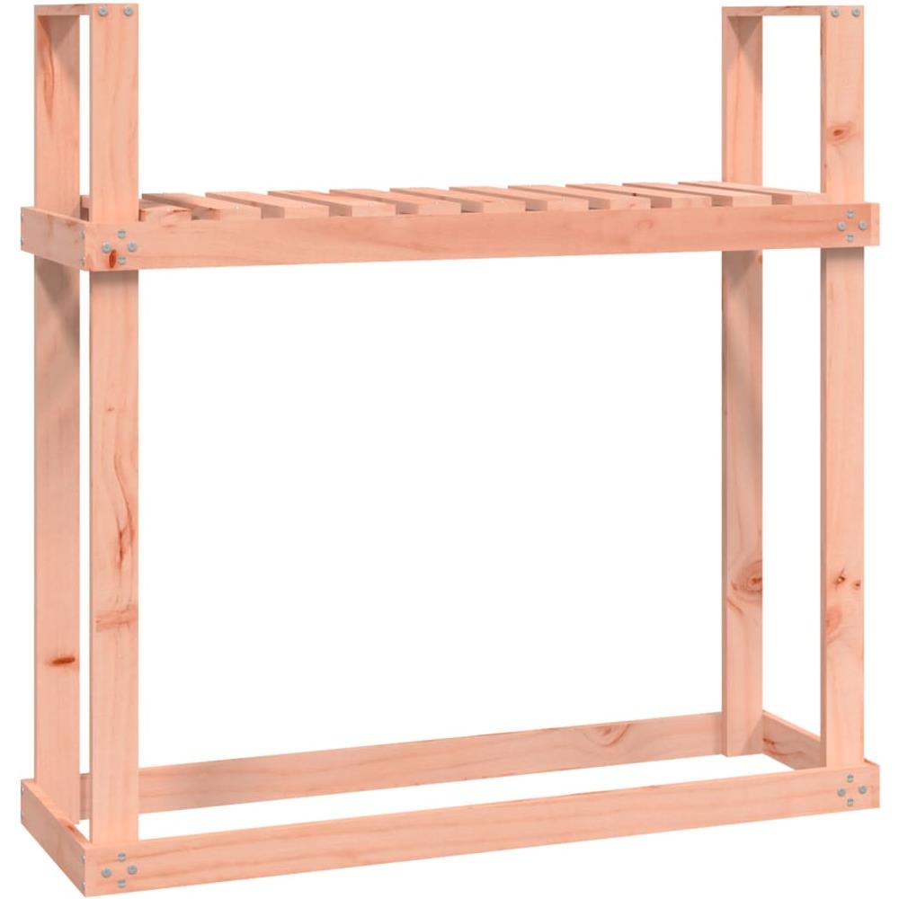 Portalegna 110x35x108,5 Cm In Legno Massello Di Douglas - Foto 2