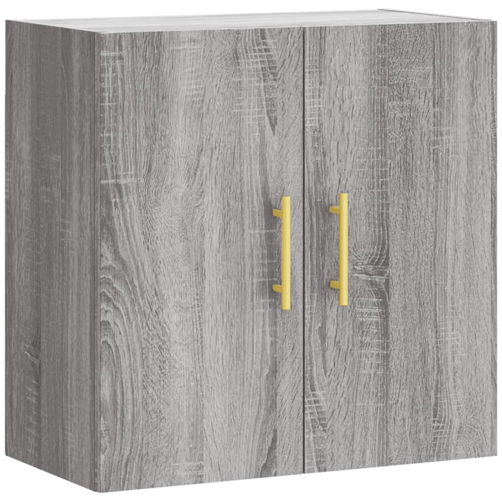 Mobile Pensile Grigio Sonoma 60x31x60 Cm In Legno Multistrato - Foto 2