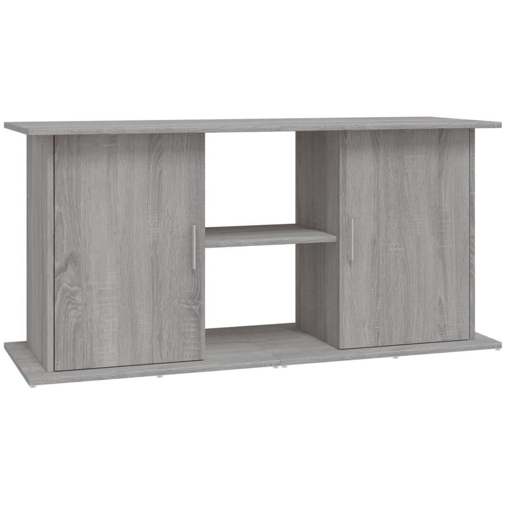 Supporto Acquario 121x41x58 cm Legno Multistrato Grigio Sonoma - Foto 1