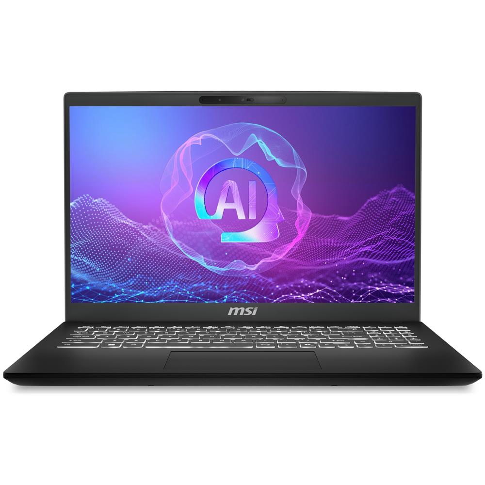Modern 15 H AI C2HMG-285IT Intel Core Ultra 9 285H Computer portatile 39,6 cm (15.6") Full HD 32 GB DDR5-SDRAM 1 TB SSD Wi-Fi 6E (802.11ax) Windows 11 Home Nero - Foto 1