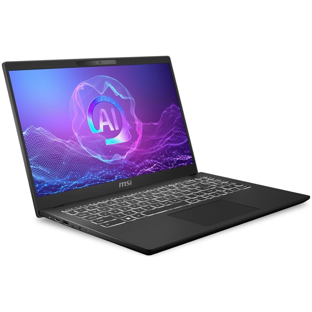 Modern 15 H AI C2HMG-285IT Intel Core Ultra 9 285H Computer portatile 39,6 cm (15.6") Full HD 32 GB DDR5-SDRAM 1 TB SSD Wi-Fi 6E (802.11ax) Windows 11 Home Nero - Foto 2