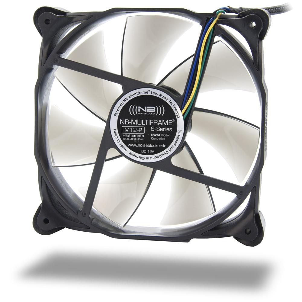 Multiframe M12-P, Ventilatore, Computer case, 12 cm, Nero, 4,5V, 12 cm - Foto 1