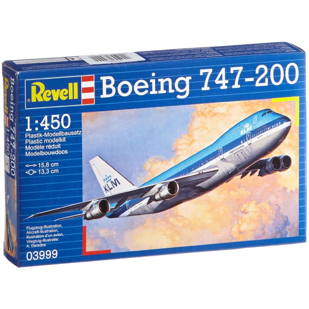 Kit Model set 1:450 Aereo di Linea Boeing 747 200 RE63999 - Foto 1