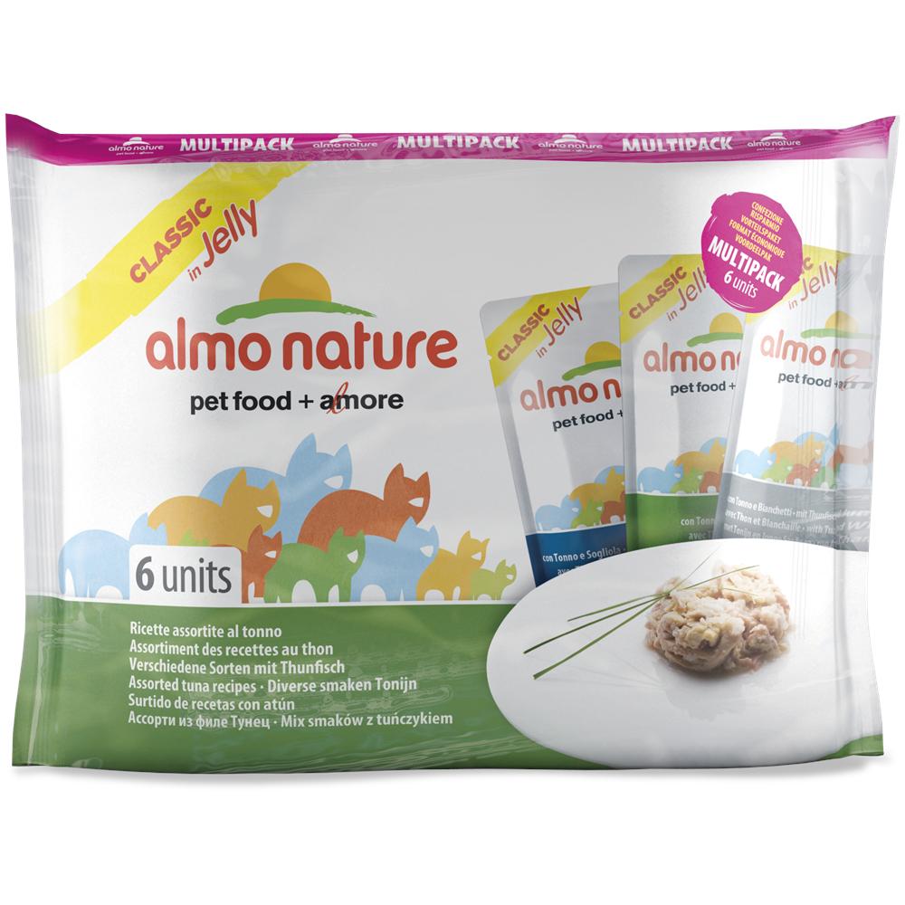 Classic Jelly Gatto - Multipack 6 Buste 55 G Ricette Assortite Tonno - Foto 1