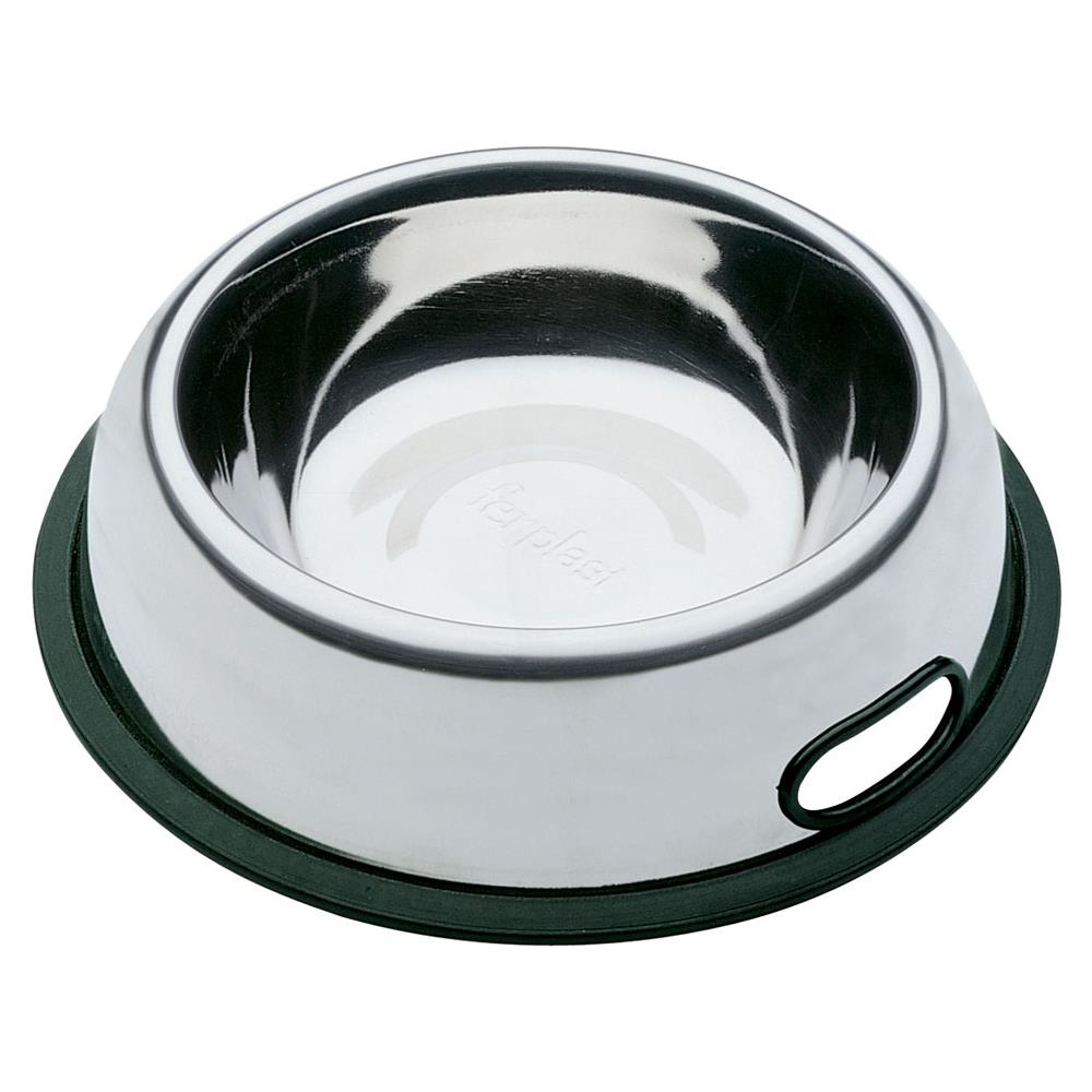 Nova Kc - Ciotola Antiscivolo Con Impugnatura Per Cani E Gatti Acciaio 78= Ø 29,3 X H 6,6 Cm - 1,5 L - Foto 2