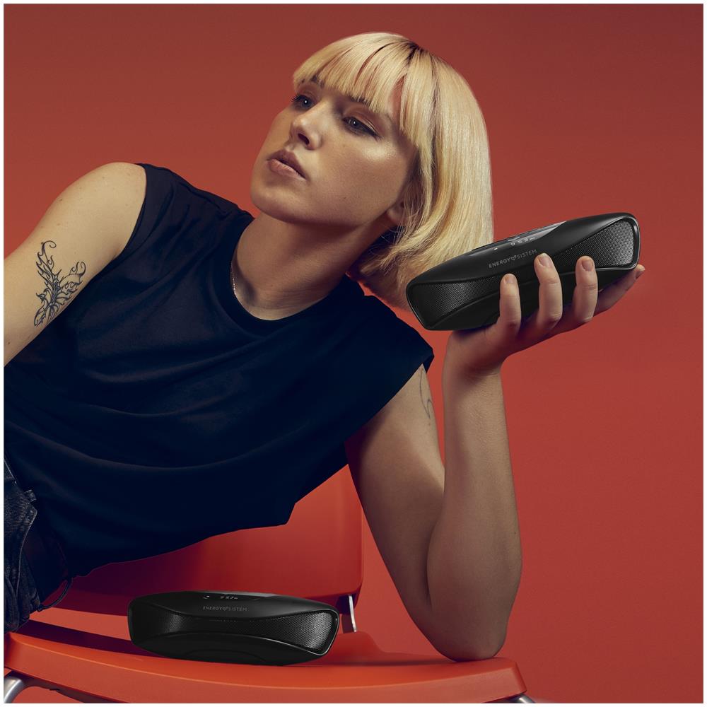 Music Box Bz4+ Onyx Black (bluetooth 5.0, Tws, 12 W, Usb / sd, Fm, Audio-in, Vivavoce E Display) - Nero - Foto 2