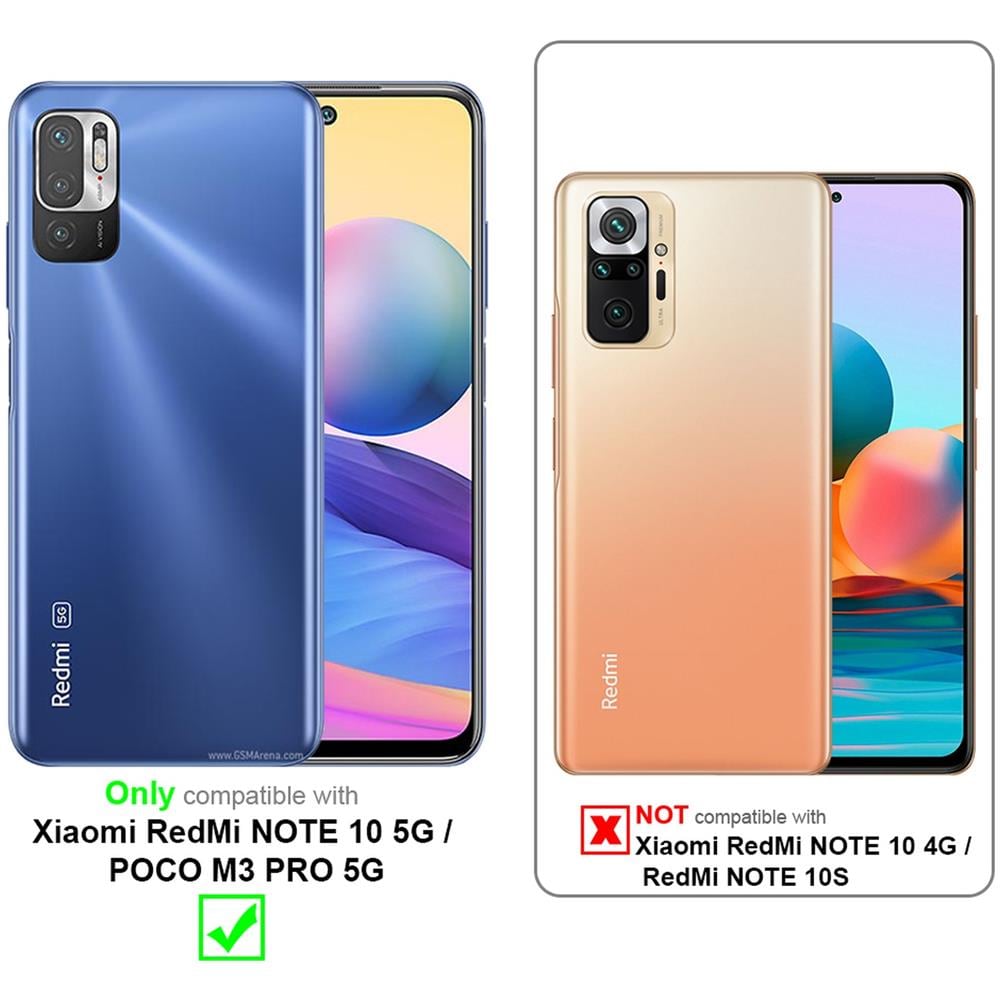 Custodia Compatibile Con Xiaomi Redmi Note 10 5g / Poco M3 Pro 5g In Candy Blu - Coperchio Protettivo In Silicone Tpu Flessibile - Foto 2