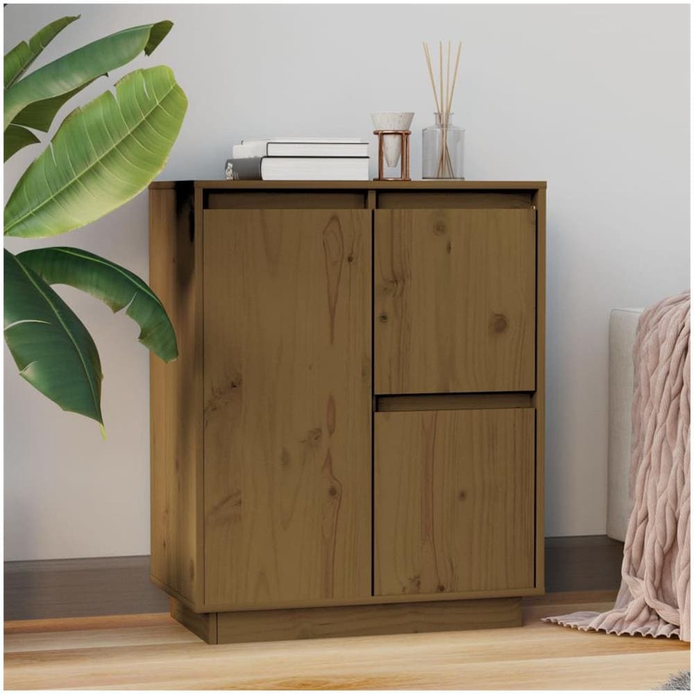 Credenza In Legno Massello Di Acacia 60x34x75 Cm | Leroy Merlin - 6