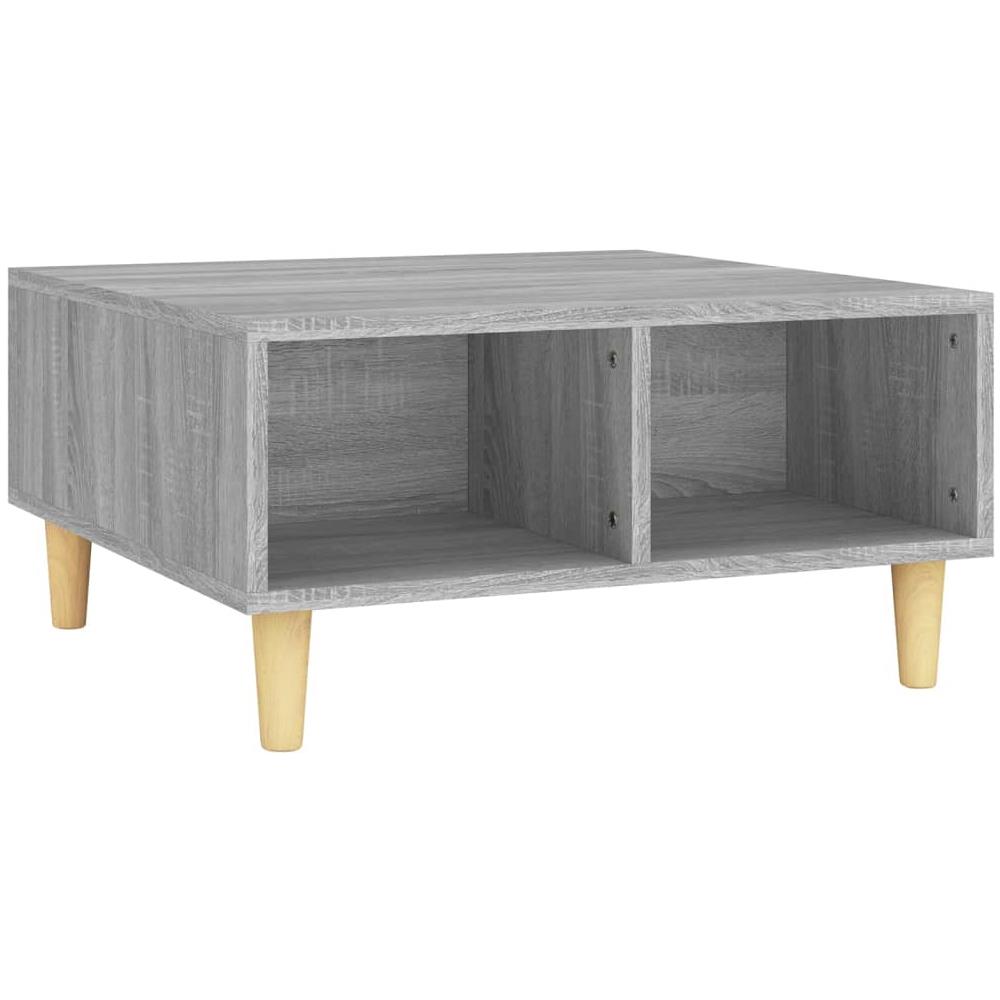Tavolino Da Salotto Grigio Sonoma 60x60x30 Cm In Truciolato - Foto 2