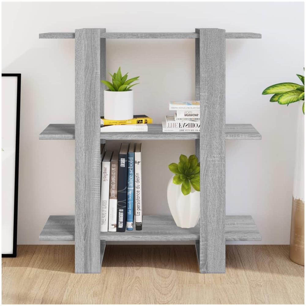 Libreria / divisorio Grigio Sonoma 80x30x87 Cm - Foto 3