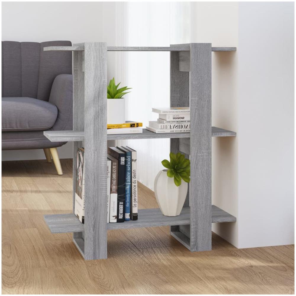 Libreria / divisorio Grigio Sonoma 80x30x87 Cm - Foto 1