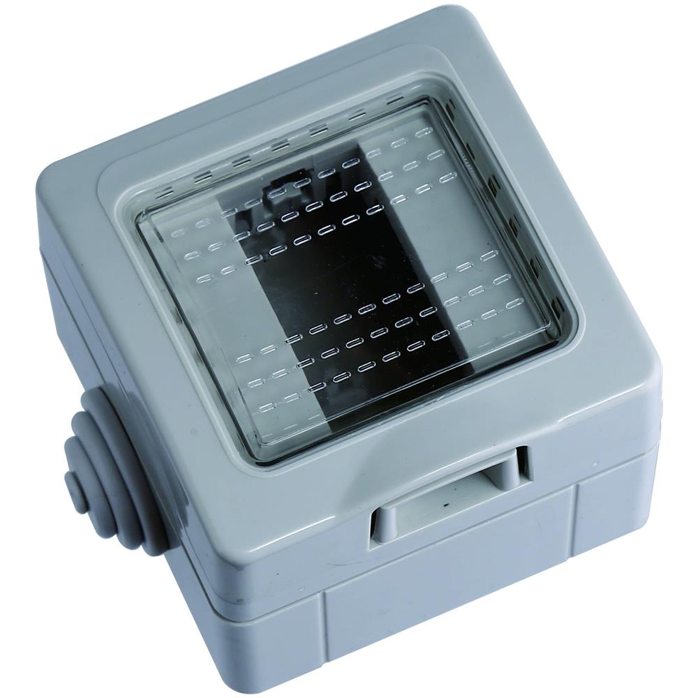 Custodia 1p Scatola Portafrutti Da Esterno Ip55 Serie Solar Compatibile Matix - Foto 1