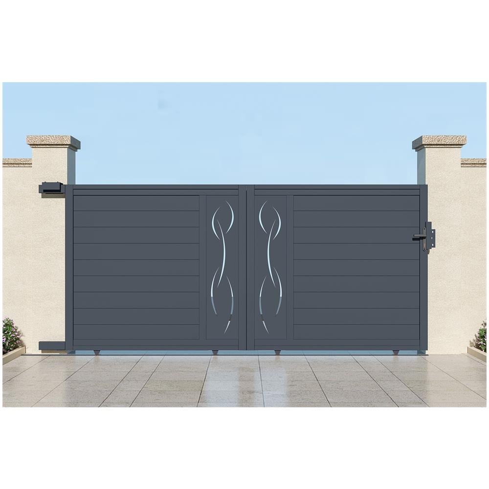 Cancello Scorrevole In Alluminio 3,5m Life 350c160 - Foto 2