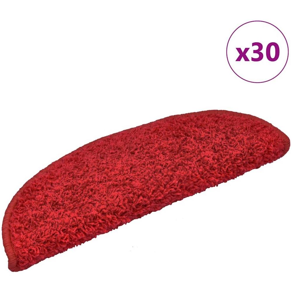 Tappetini per Scale 30 pz Rossi 65x21x4 cm - Foto 1
