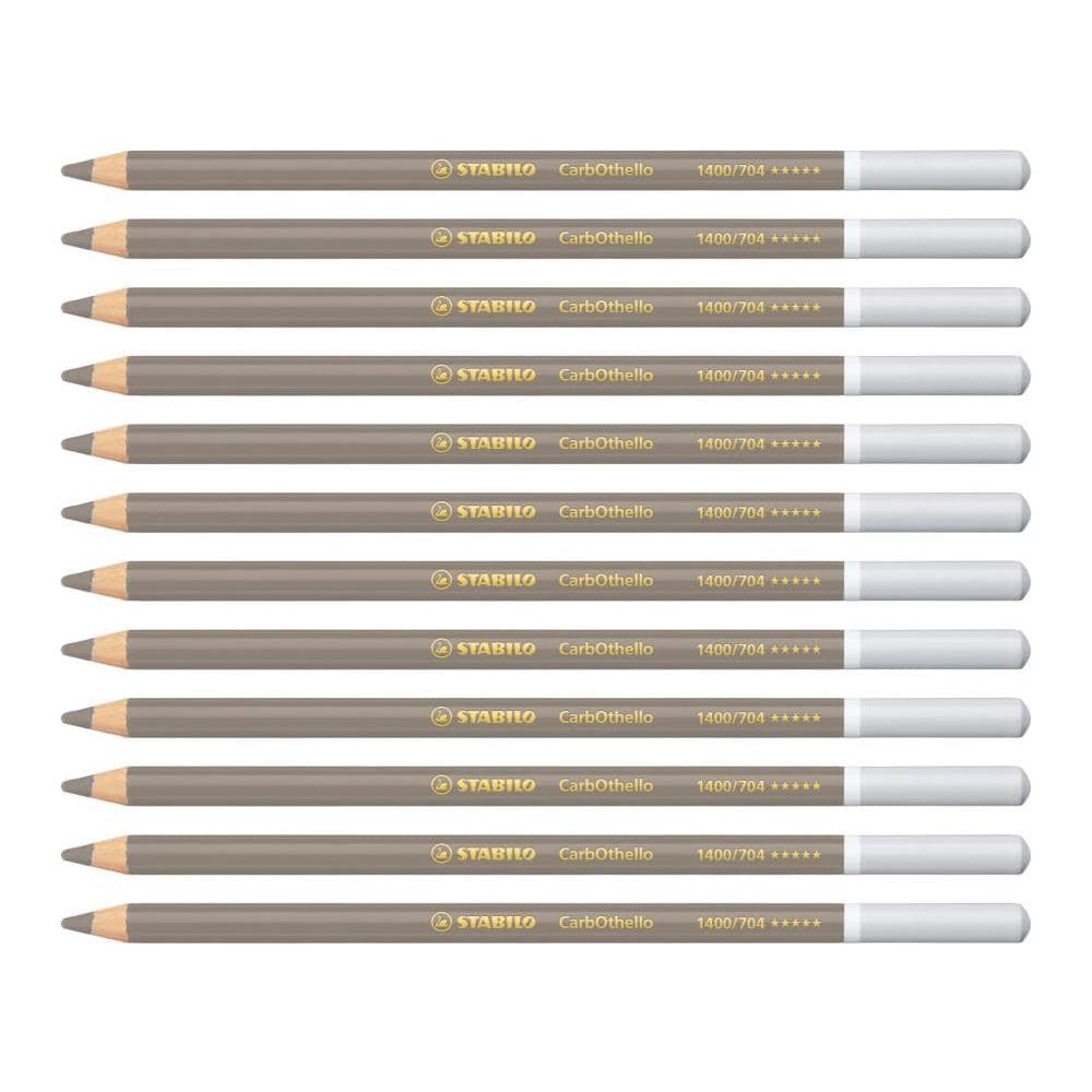 CarbOthello - Matita colorata Premium - Confezione da 12 - Grigio Caldo 3 - Foto 1