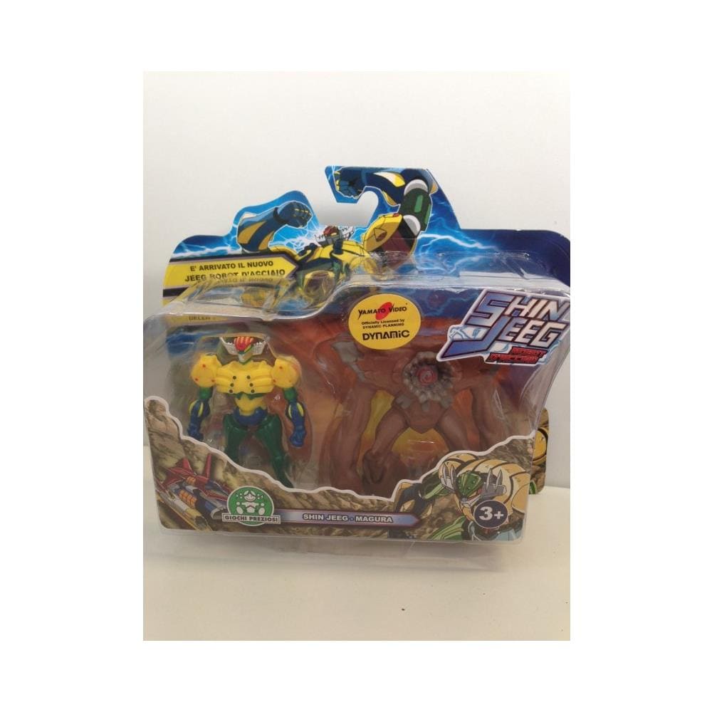 Shin Jeeg - Robot D'Acciaio - Personaggio 7 Cm - Blister 2 Pz (Assortimento)  - Foto 2