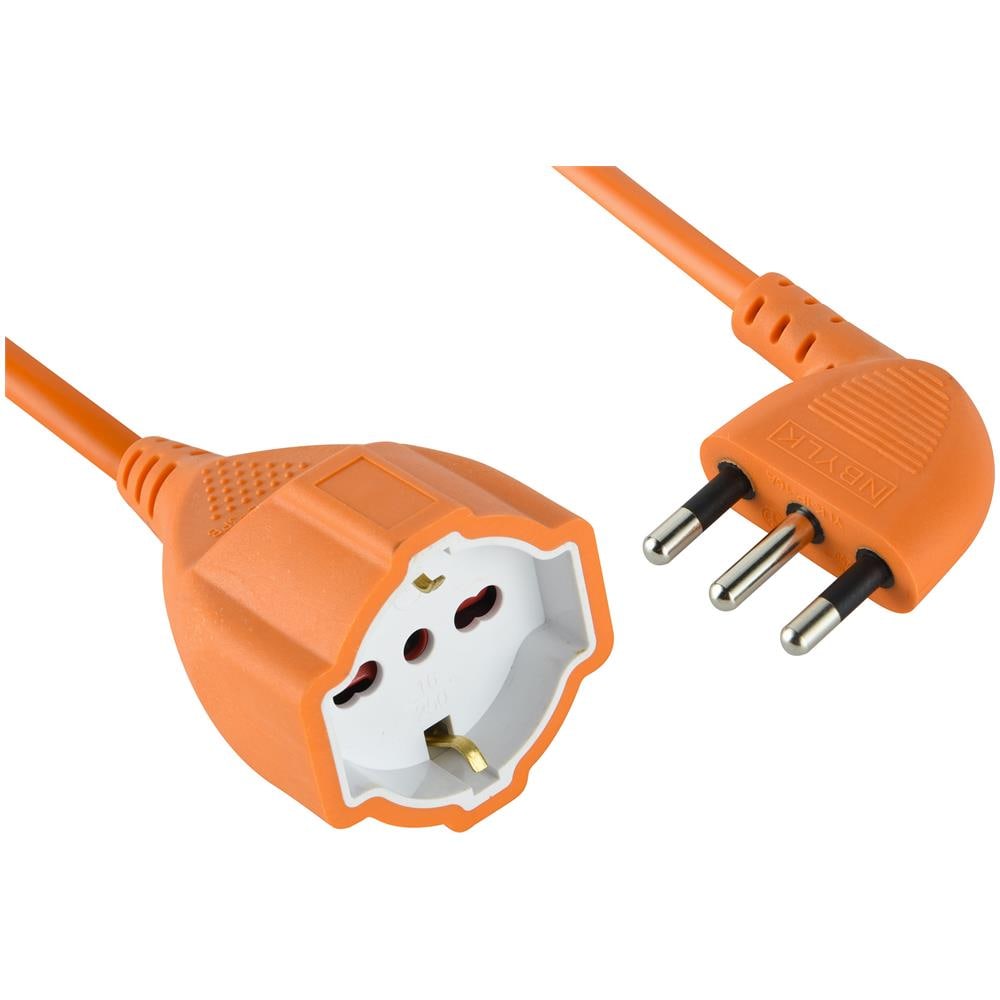 01573 Prolunga Giardino 30 Mt Spina 16a E Presa Polivalente (schuko + 10/16a) Adatta Per Elettrodomestici Da Giardinaggio - Sezione Cavo 3g1,5 Mm² - Foto 2