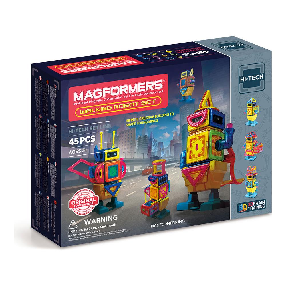 Costruzioni Magnetiche 3d Gioco Calamitato 45 Pezzi Robot - Foto 1