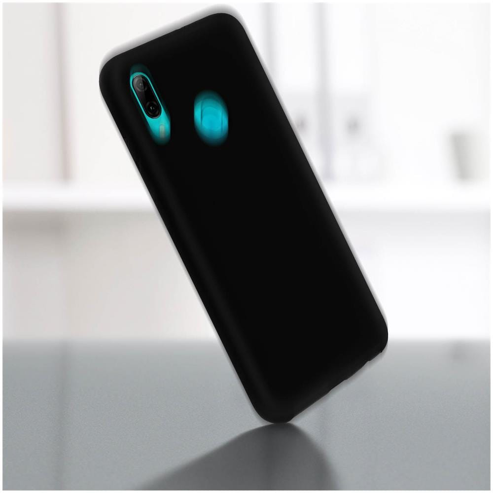 Cover Huawei P Smart 2019 / Honor 10 Lite Silicone + Dorso Rigido Nero - Foto 2