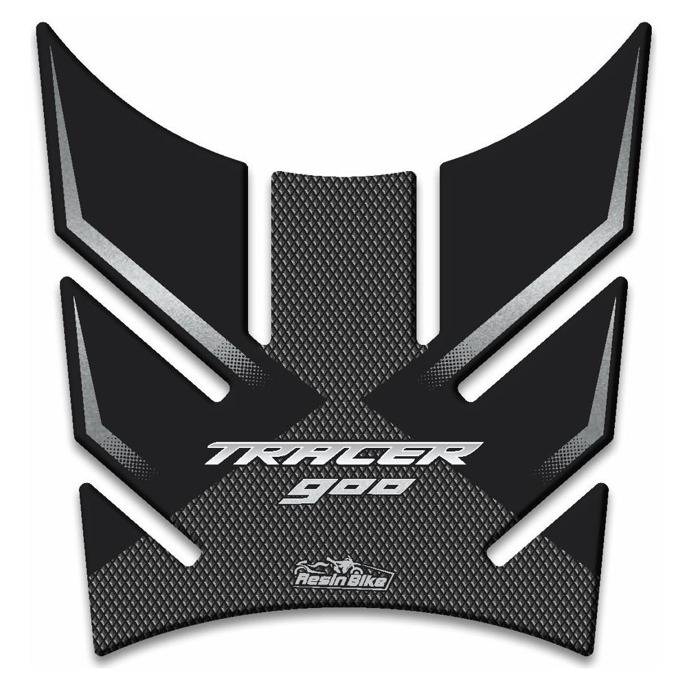 Paraserbatoio Adesivo 3d Compatibile Con Yamaha Tracer 900 2019 Grey - Foto 1