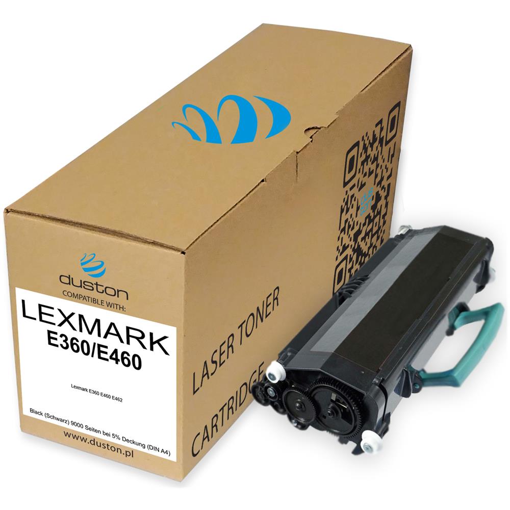 TONER COMPATIBILE - 5x E360 / e460, E360h11e Negro Compatible Con Lexmark E360 E460 E462 - Foto 2
