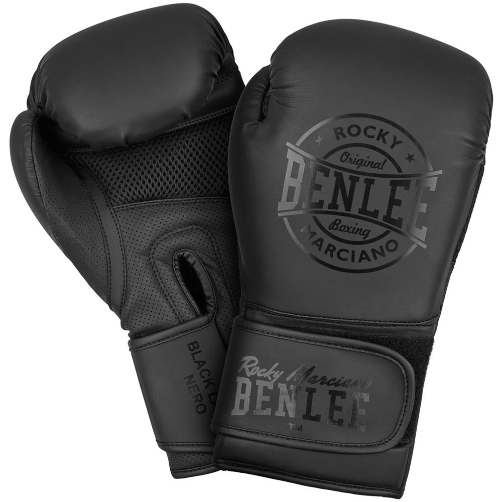 Guanti Da Boxe Benlee Black Label Nero 14 Oz - Foto 1
