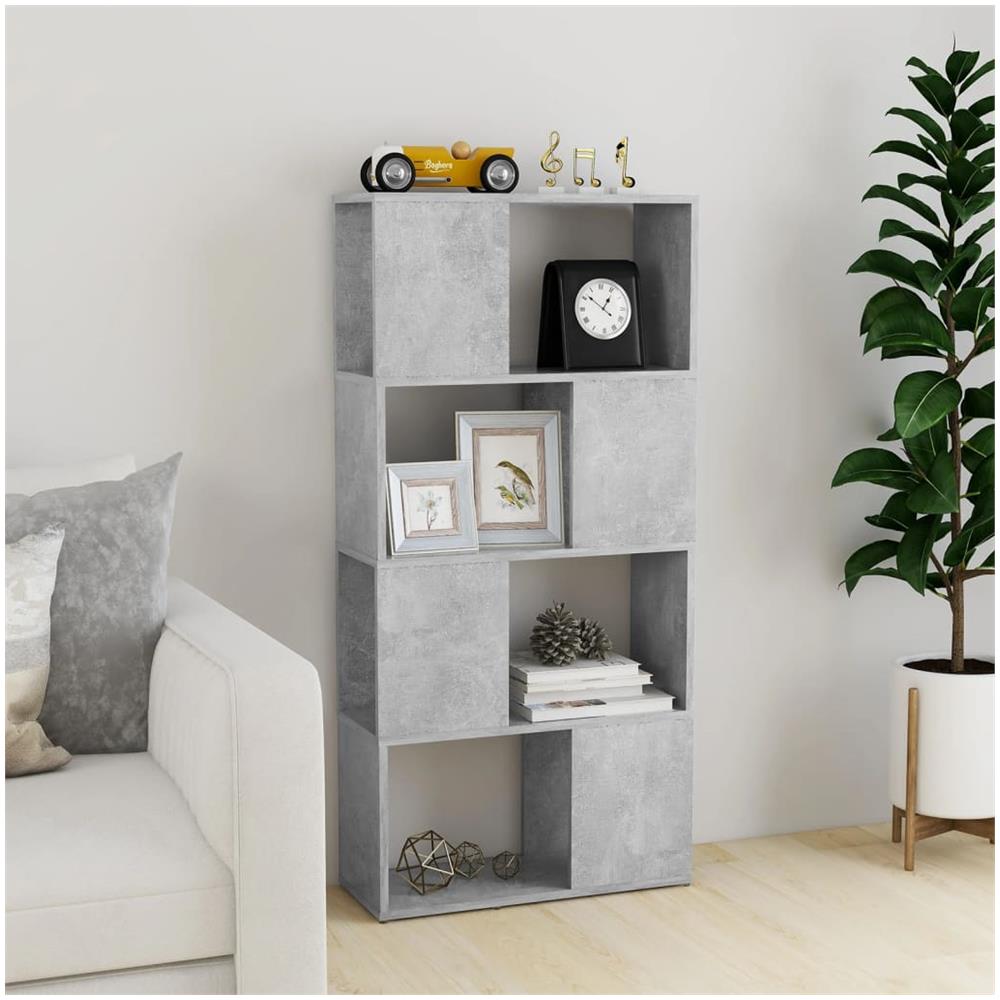 Libreria /Divisorio Grigio Cemento 60x24x124,5 cm - Foto 3
