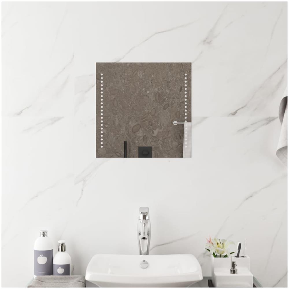 Specchio Da Bagno Con Luci Led 40x40 Cm - Foto 3