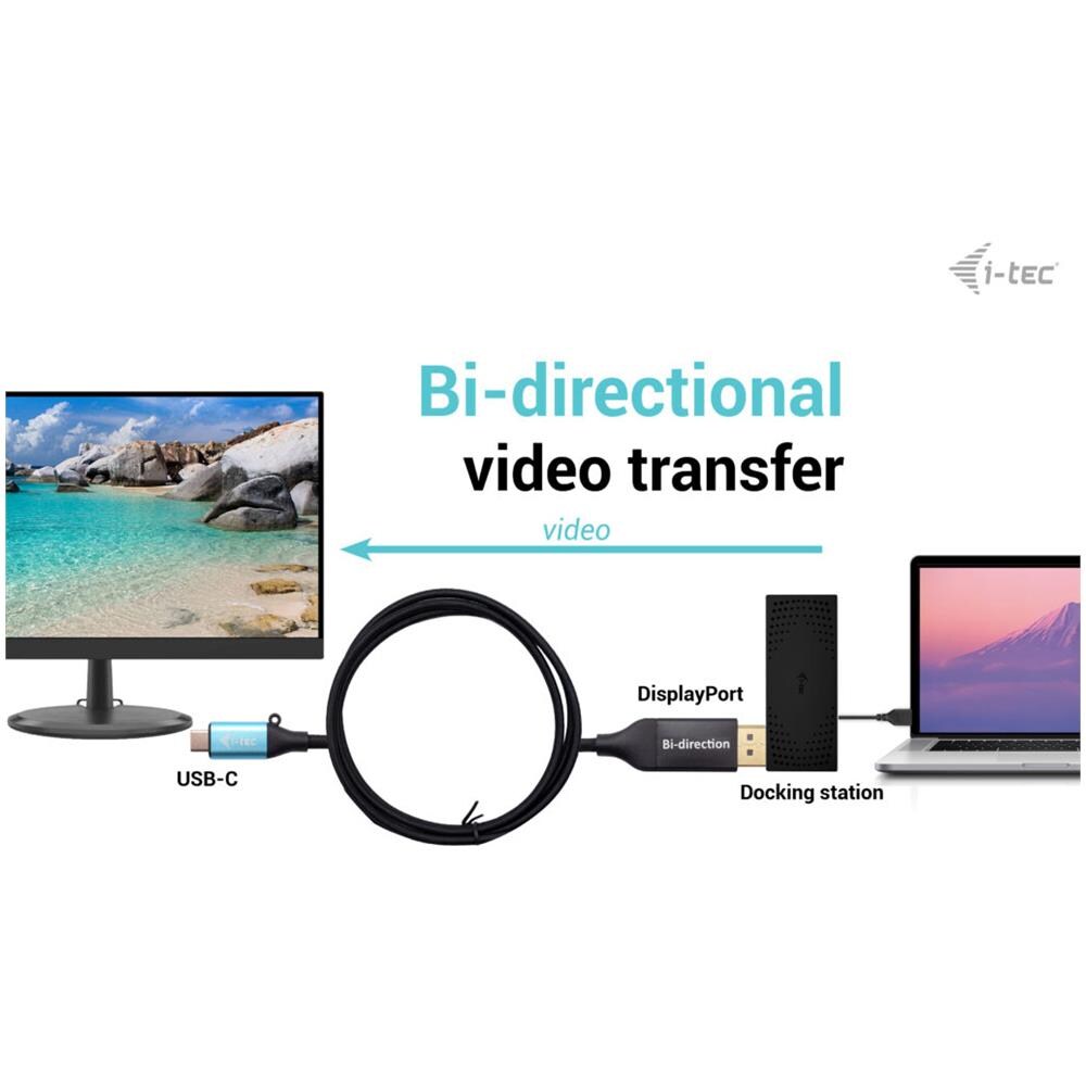 USB-C DISPLAYPORT 8K / 30HZ 150CM - Foto 2