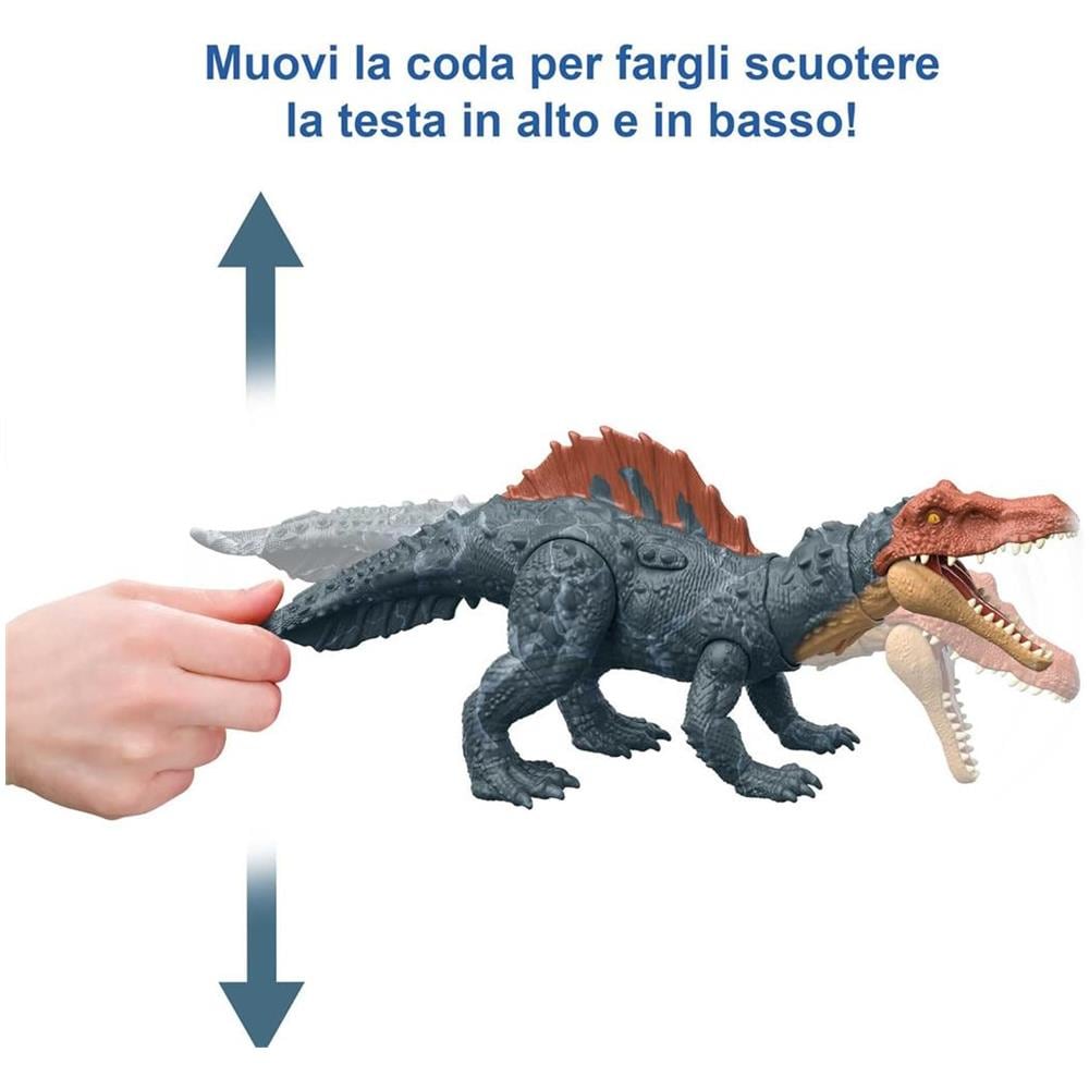 Jurassic World Dominion Dinosauri Carnivori con Azioni Attacco Siamosauro - Foto 4