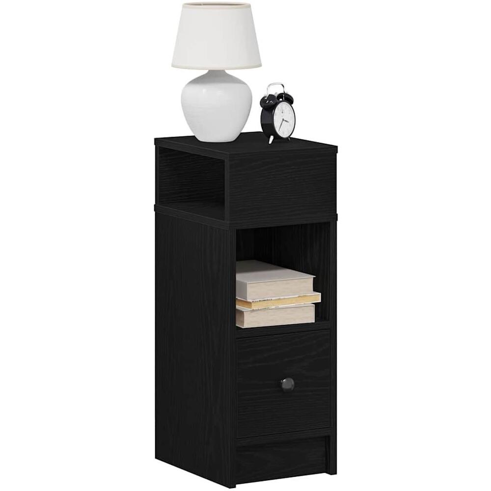 858616 comodino Nero - Foto 2