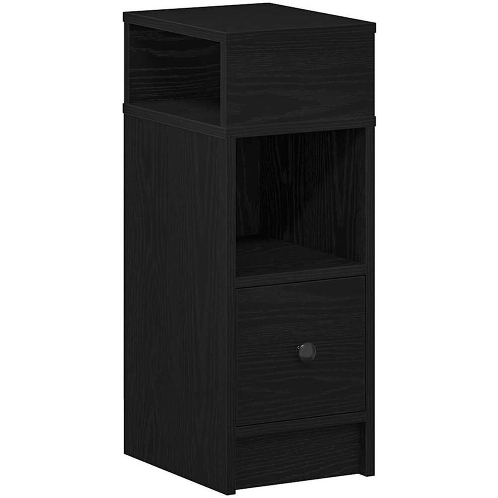 858616 comodino Nero - Foto 1