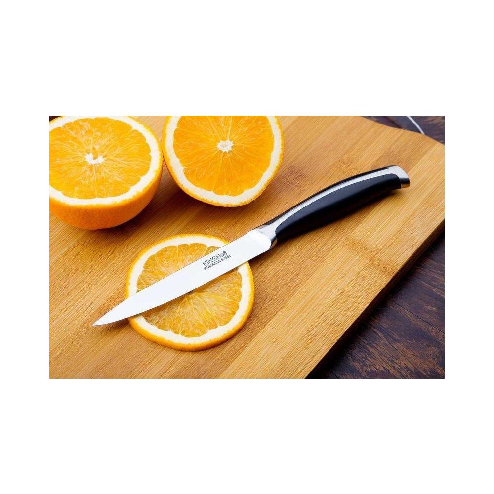 Coltello multiuso in acciaio inossidabile Kinghoff KH-3427 con impugnatura ergonomica - Foto 3