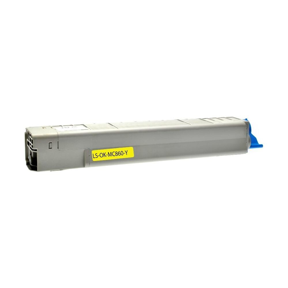 TONER COMPATIBILE -  Mc860 Giallo Per Oki Mc 860 Dn Mc 860cdtn Mc 860cdxn 44059209 10.000 Pagine - Foto 1
