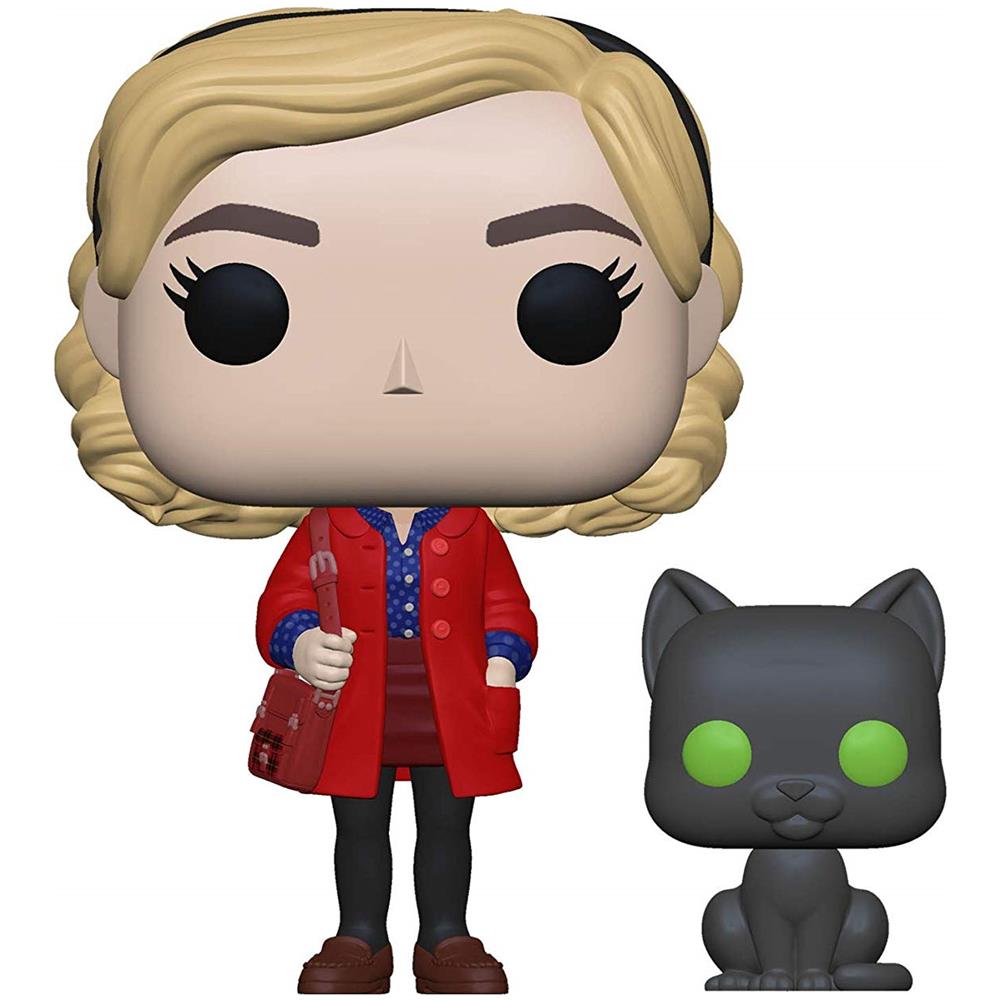 Action Figure Funko Pop! & Buddy: Chilling Adventures - Sabrina W / Salem - Foto 1