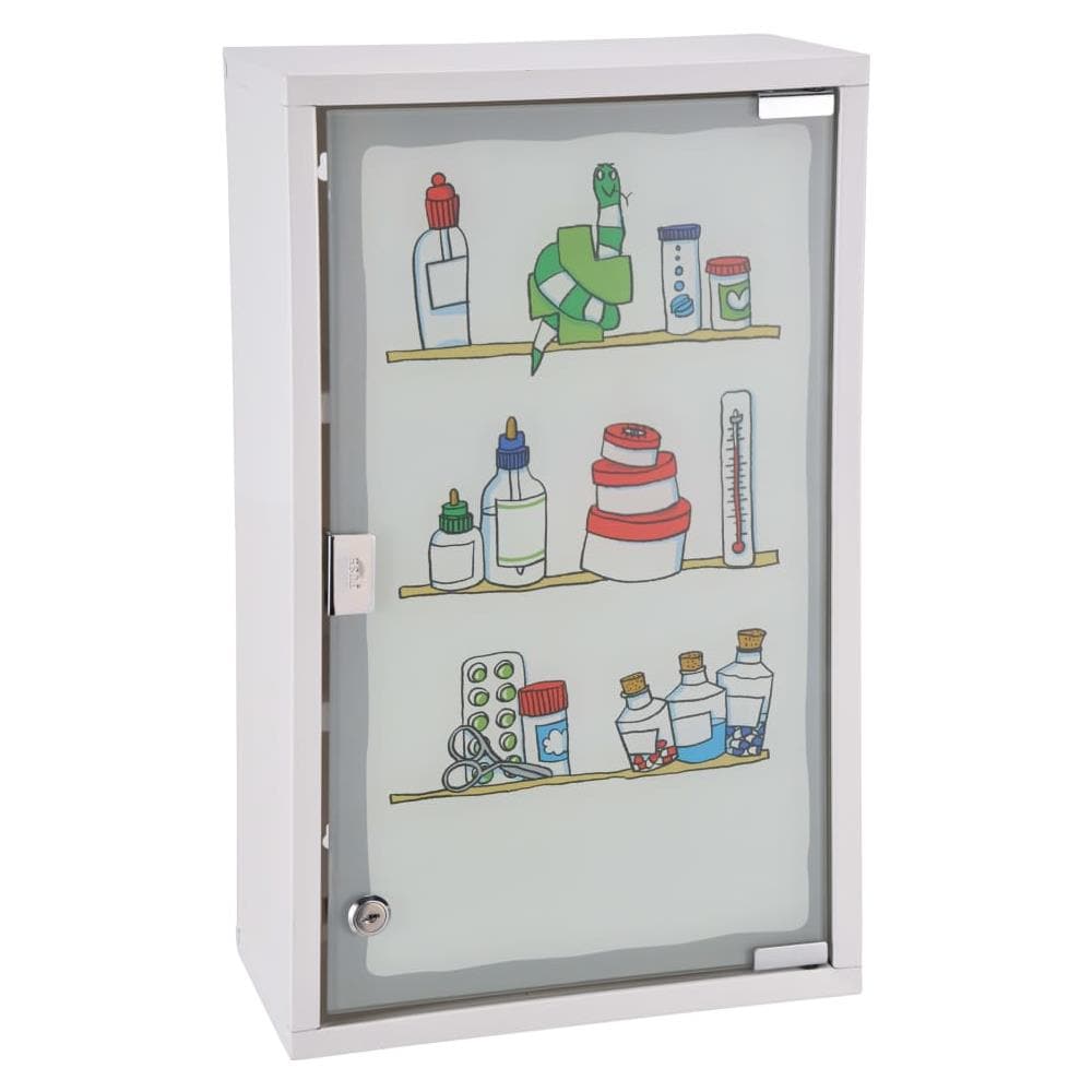 Armadietto Per Medicinali 30x15x50 Cm In Acciaio Inossidabile - Foto 1