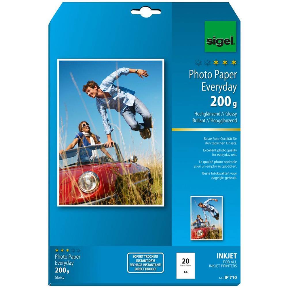 Carta Fotografica Everyday A4 200 g / m² 20 Fogli Lucida - Foto 2