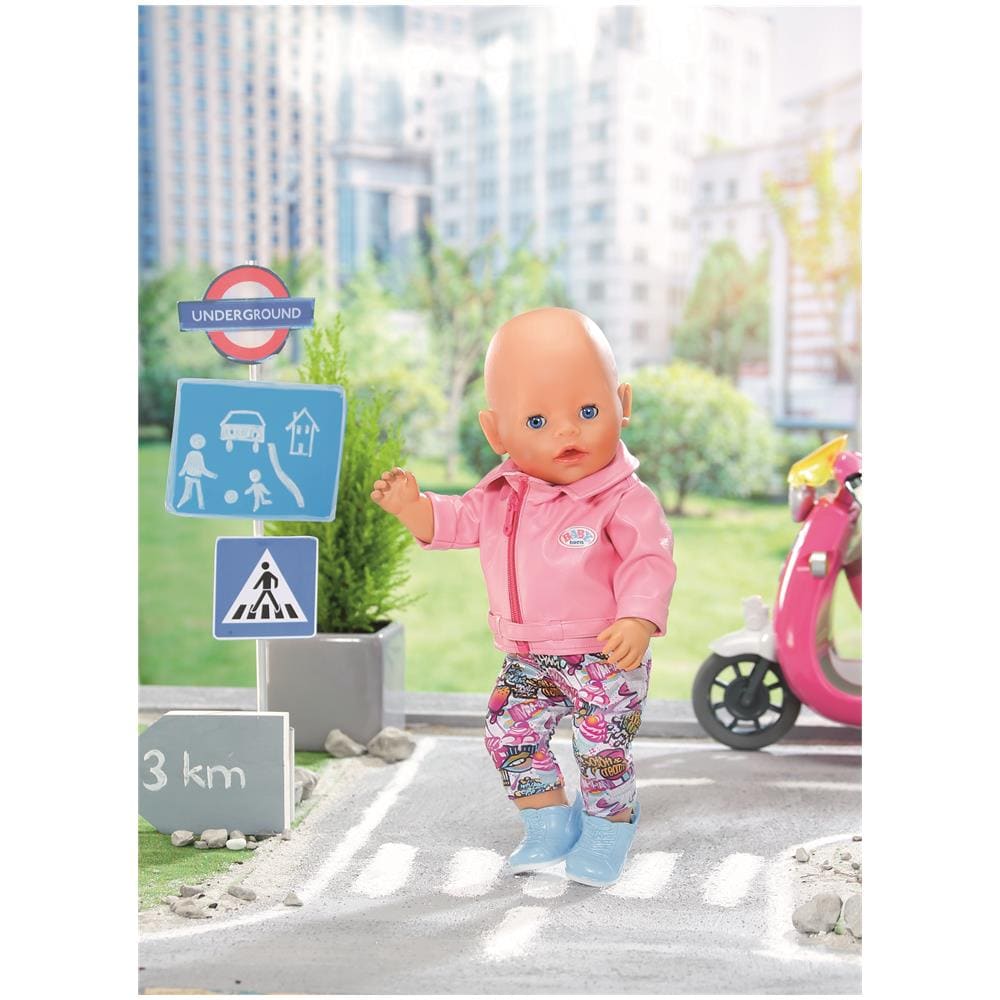 BABY born City Deluxe Scooter Outfit Set di vestiti per bambola - Foto 11