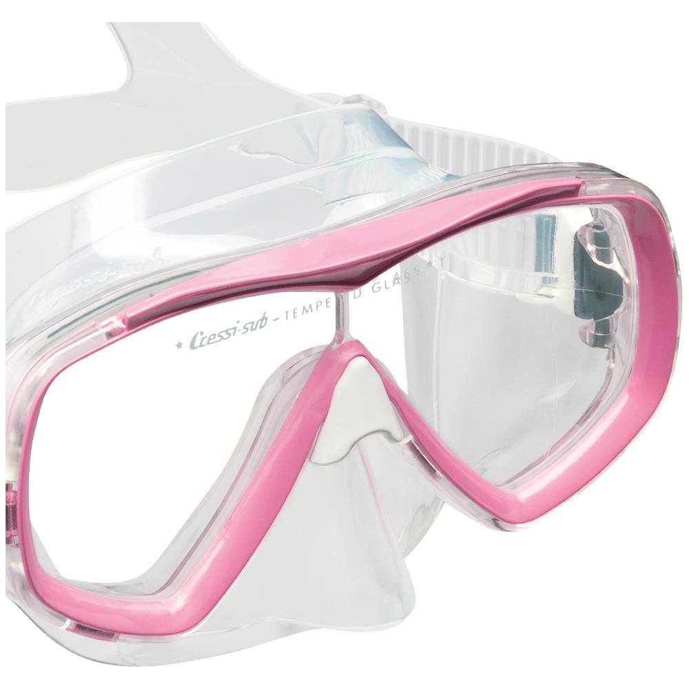 Maschera Estrella Trasparente Trasparente / rosa - Foto 2