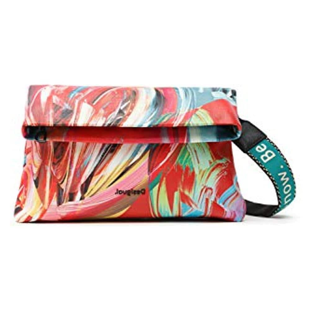 Fabric Across Body Bag, Donna, Verde, U (3) - Foto 1